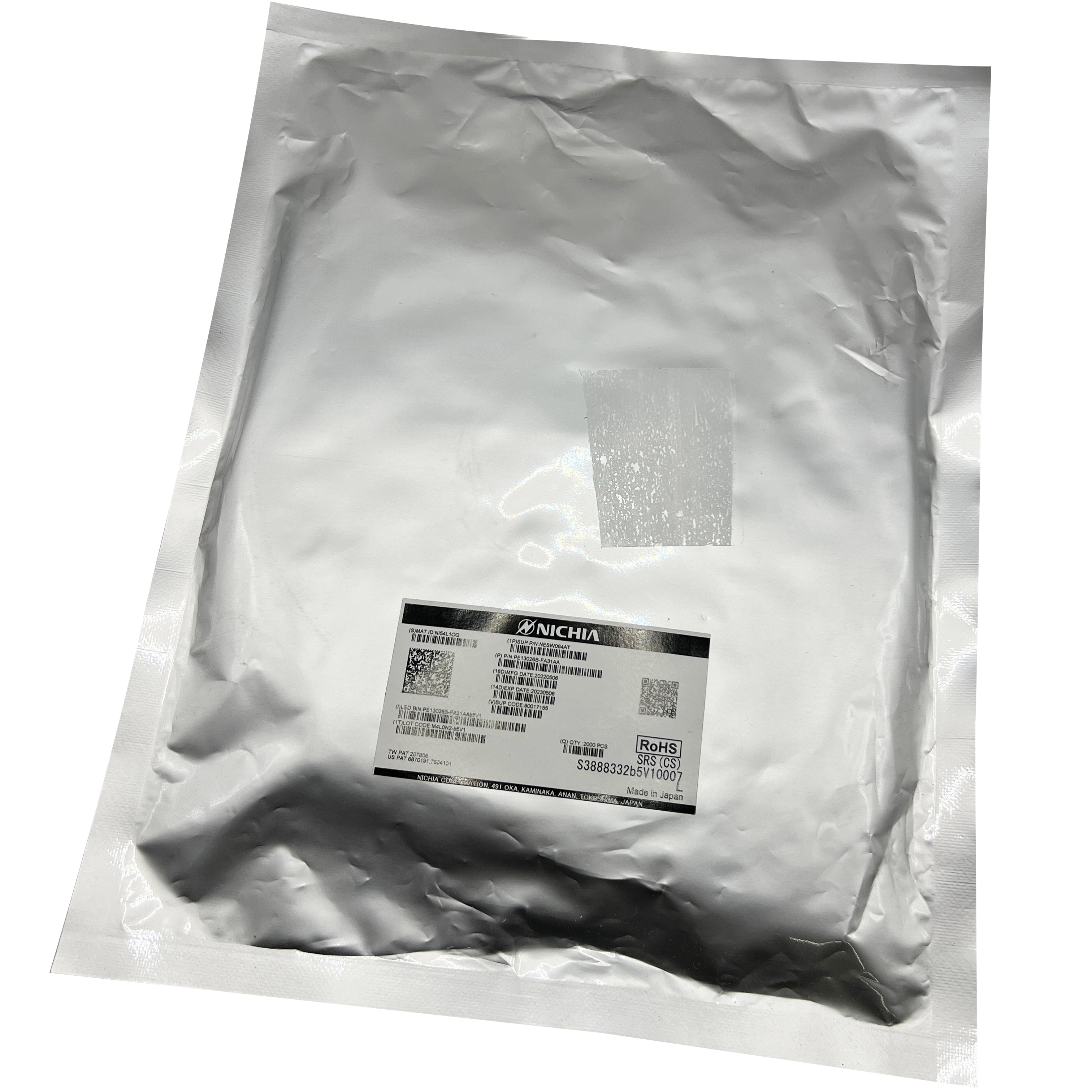 High Luminance White LED 1210 (3225) NESW064AT 3.2X2.0X1.2MM NICHIA 2000 pcs